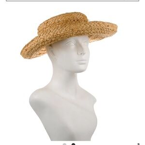 Helen Kaminski Natural Straw Wide Brim Hat